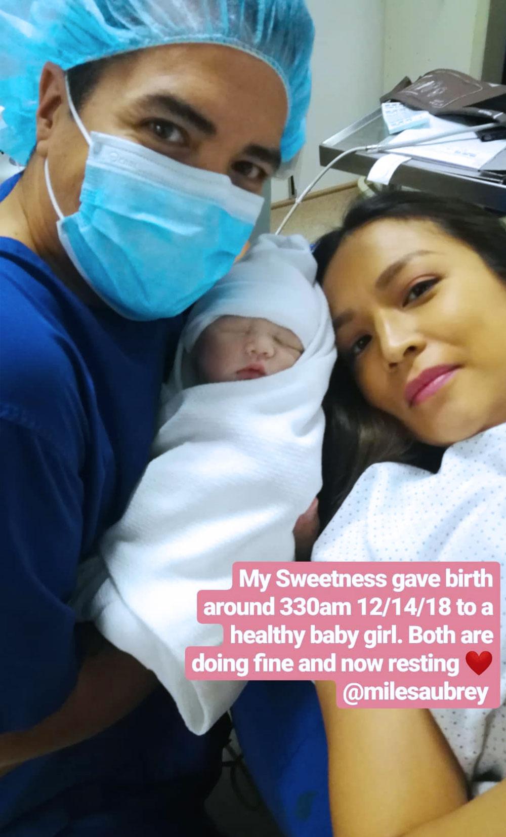 Aubrey Miles and Troy Montero