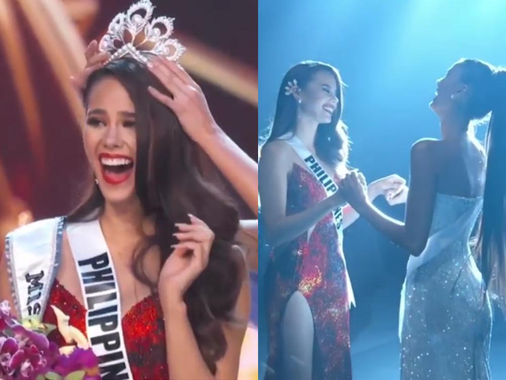 Catriona Gray winning moment