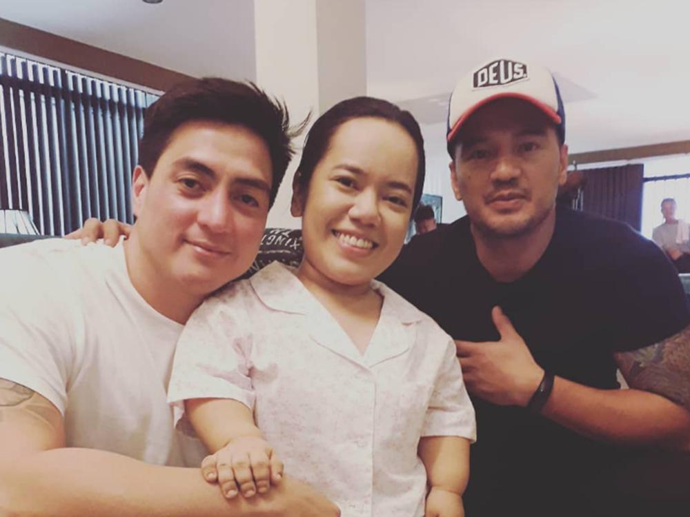 Wendell Ramos, Jo Berry & Antonio Aquitania