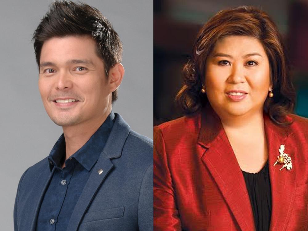 Dingdong Dantes and Jessica Soho