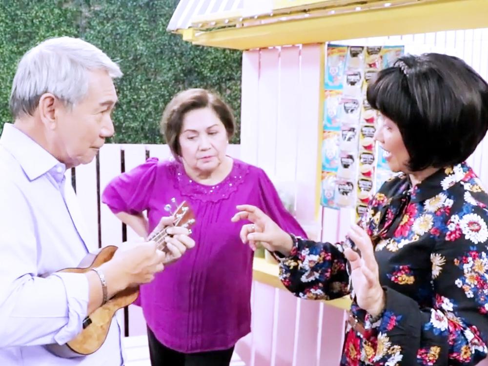 Buboy Garovillo, Nova Villa, and Eugene Domingo