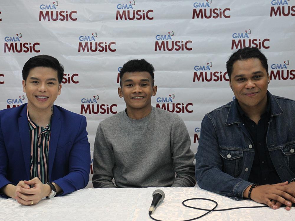 Anthony Rosaldo, Jong Madaliday at Garrett Bolden	