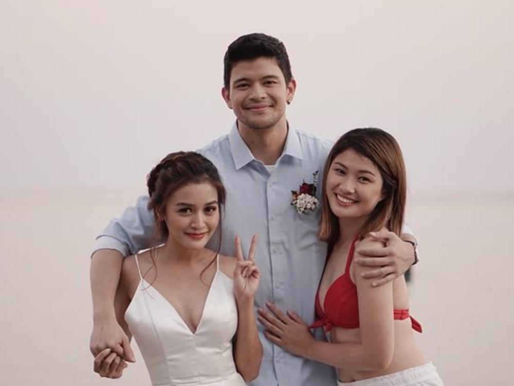 Rayver Cruz, Kris Bernal and Thea Tolentino