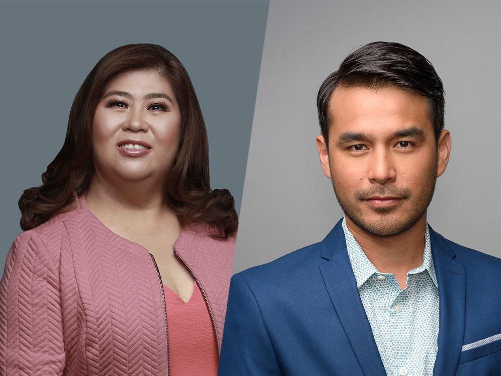 Jessica Soho and Atom Araullo	