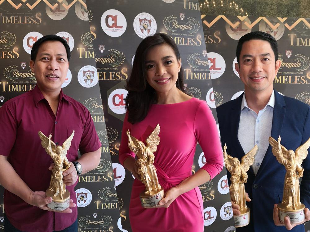 Raffy Tima, Vicky Morales, and Ivan Mayrina