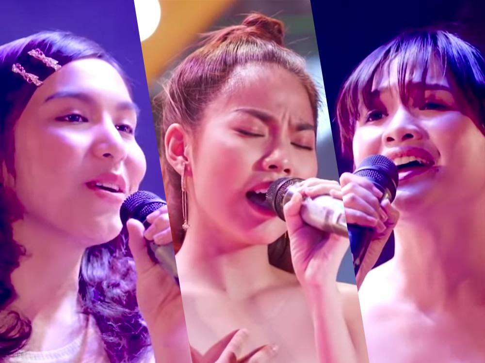 Kyline Alcantara, Therse Malvar, at Melbelline Caluag