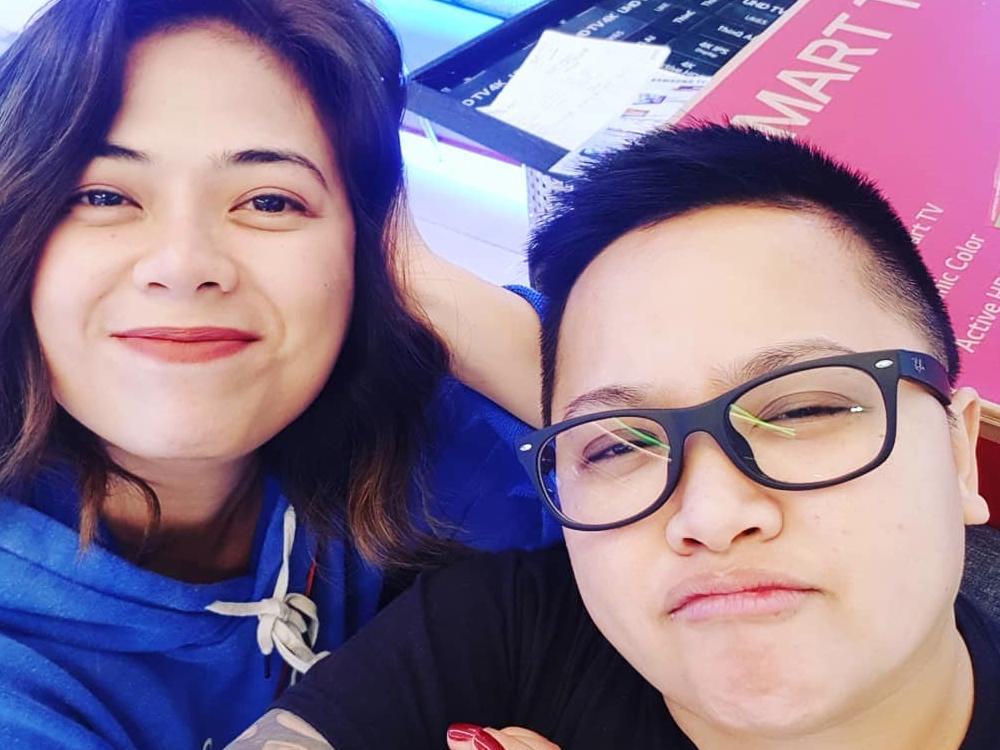 Liza Diño at Ice Segurra	