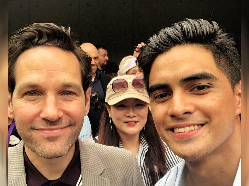 Juancho Trivino and Paul Rudd