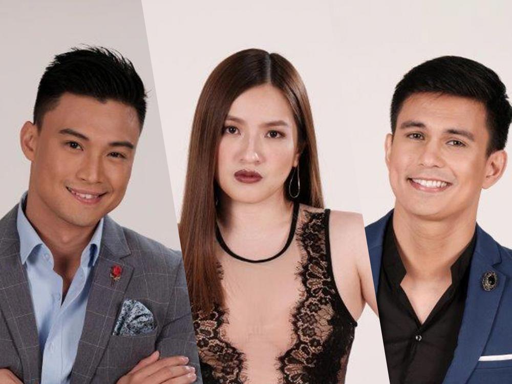 Edgar Allan Guzman, Joyce Ching, and Tom Rodriguez