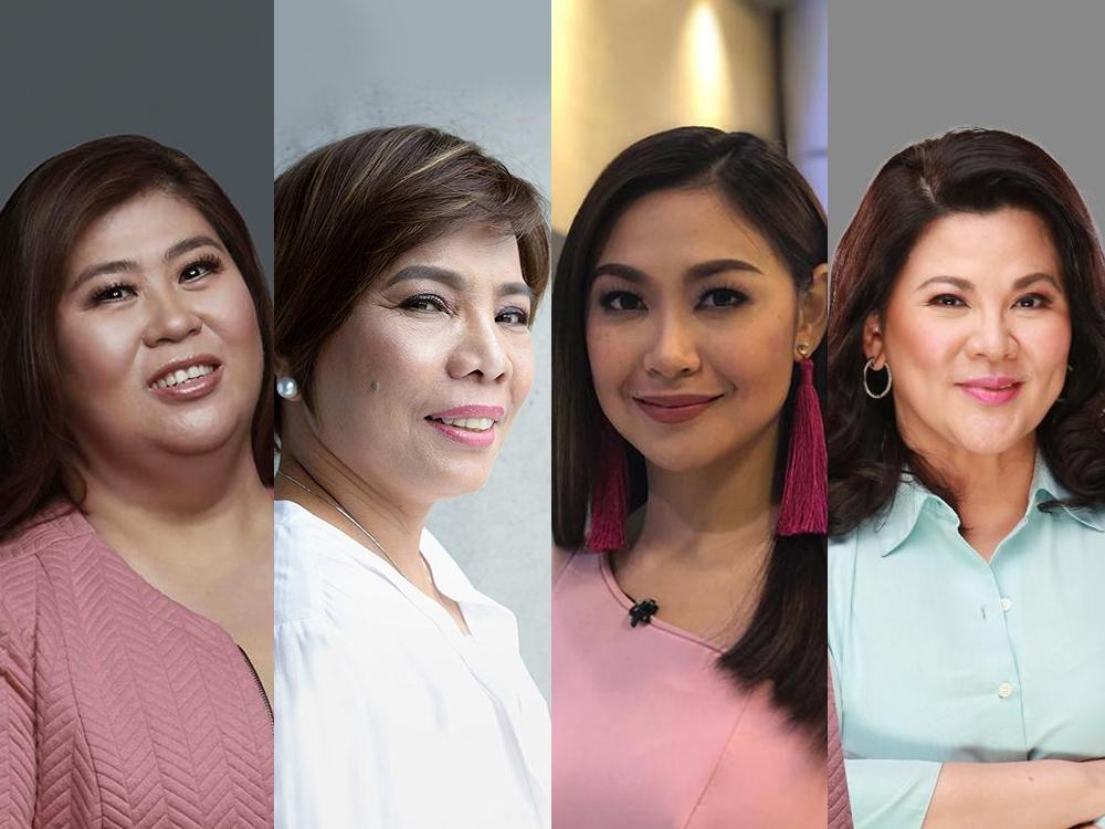 Jessica Soho, Susan Enriquez, Cata Tibayan and Ali Sotto