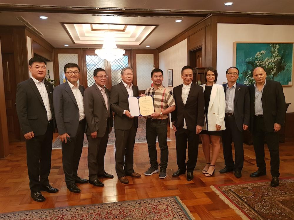 Senator Manny Pacquiao appointed as Honorary Korean ...