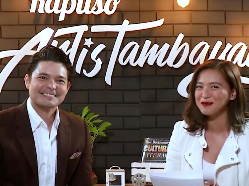 Dingdong Dantes and Joyce Pring