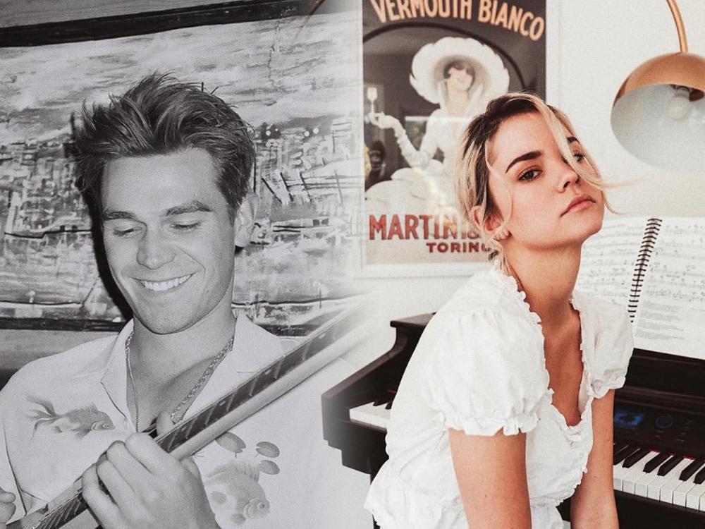 KJ Apa and Maia Mitchell