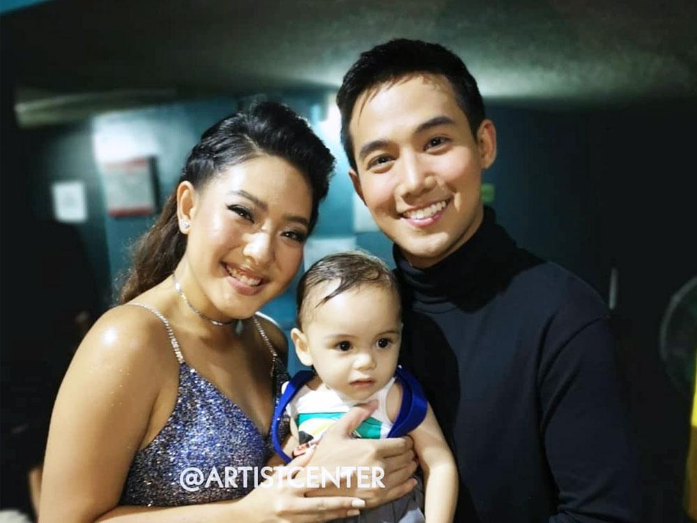 Baby Angelo, Ken Chan and Rita Daniela