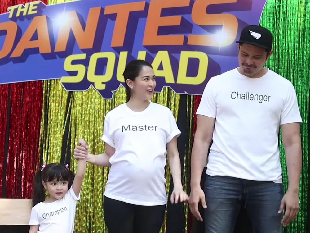 Dingdong Dantes, Marian Rivera and Zia Dantes