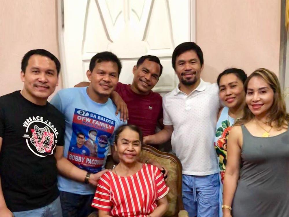 Pacquiao clan celebrates Mommy D's 70th birthday; family members ...