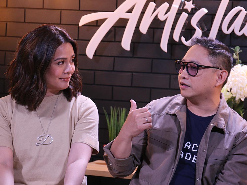 Dawn Zulueta and Michael V.