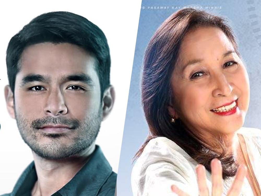 Atom Araullo and Winnie Monsod