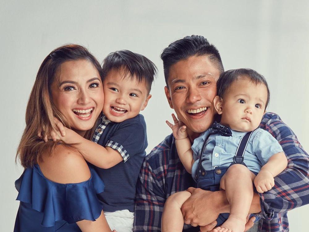 Iya Villania and Drew Arellano