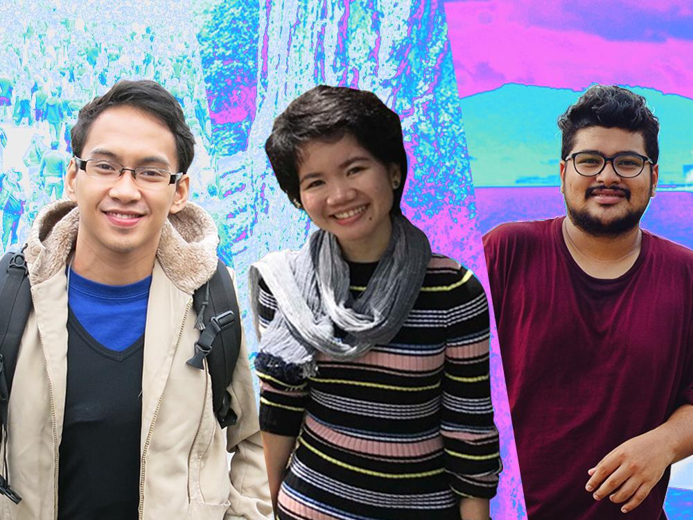 Tom Keith Cordero, Ivy Rose Domopoy, and Maruf Ahmed