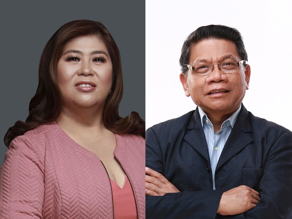 Jessica Soho and Mike Enriquez