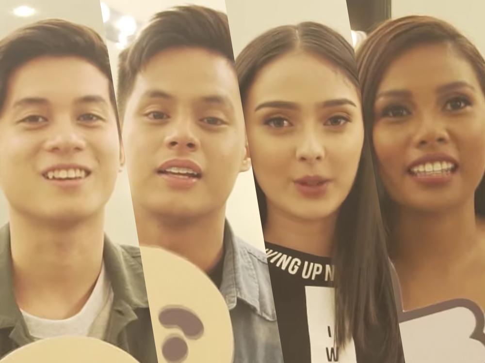 Marc David, Maynard Fullido, Janelle Lewis at Kyle Lucasan