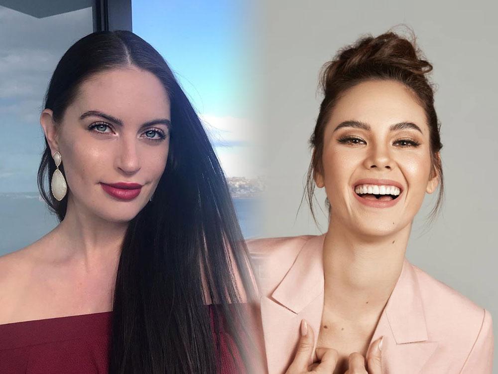Siera Bearchell and Catriona Gray