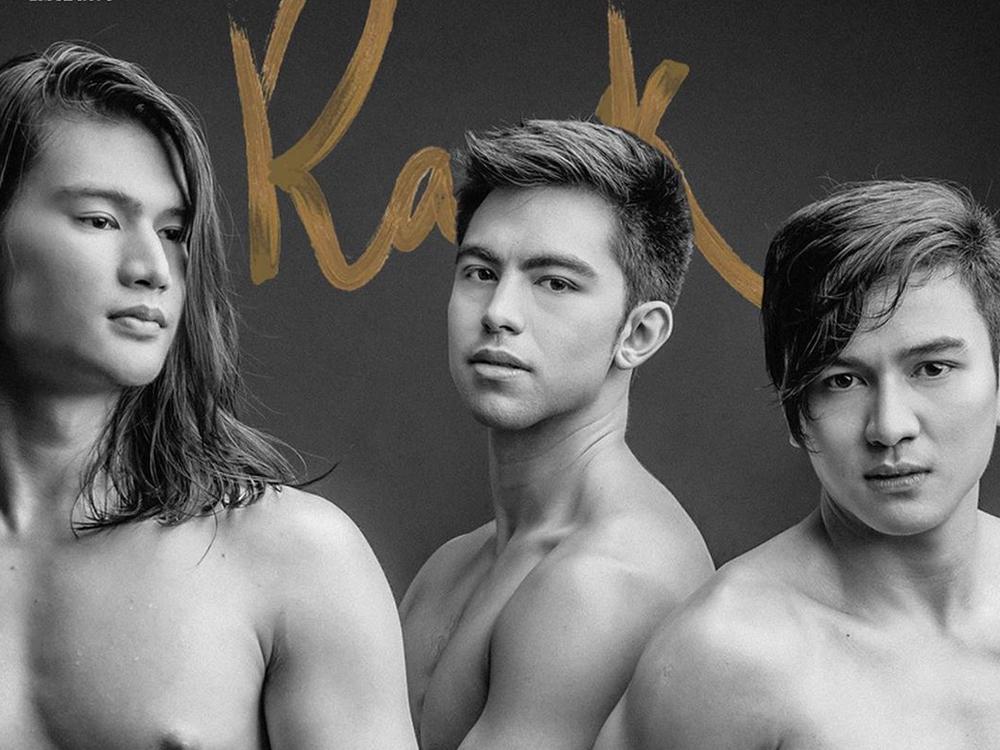 Gil Cuerva, Derrick Monasterio, and Jak Roberto
