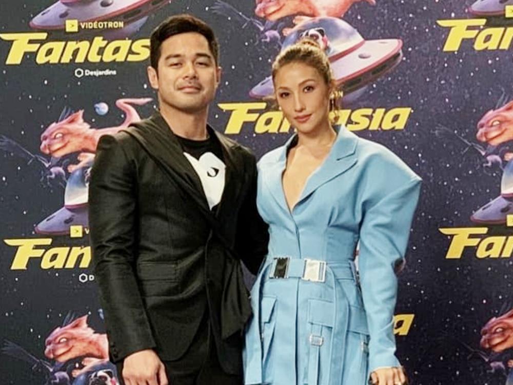 Benjamin Alves and Solenn Heussaff