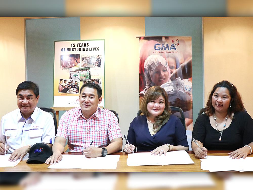 GMA Kapuso Foundation, CDO Odyssey Foundation ink partnership anew for feeding project