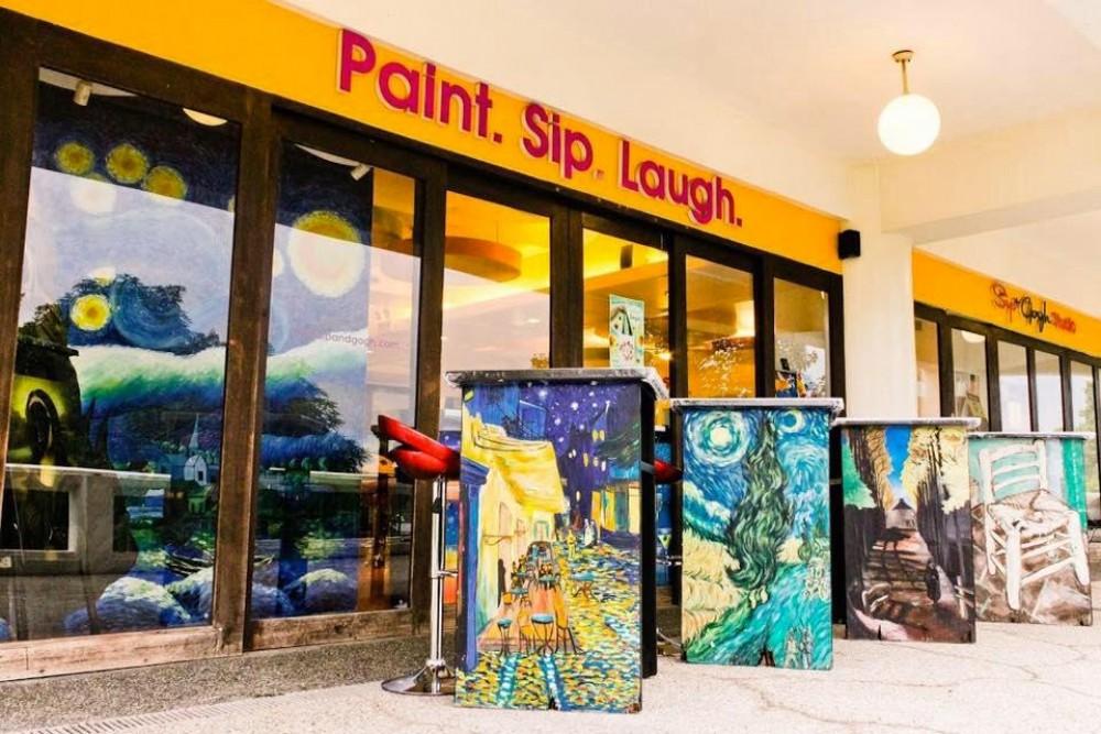 Sip & Gogh Ayala Heights (FB)