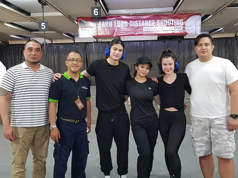 'Beautiful Justice' stars undergo gun training with Victor Neri