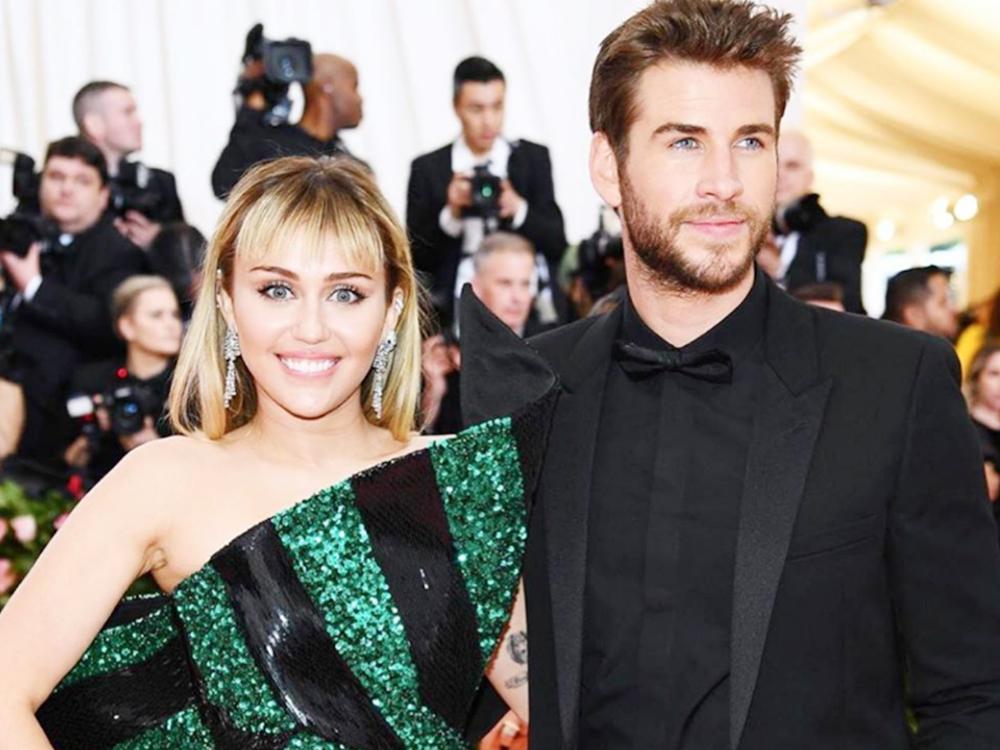 Miley Cyrus and Liam Hemsworth
