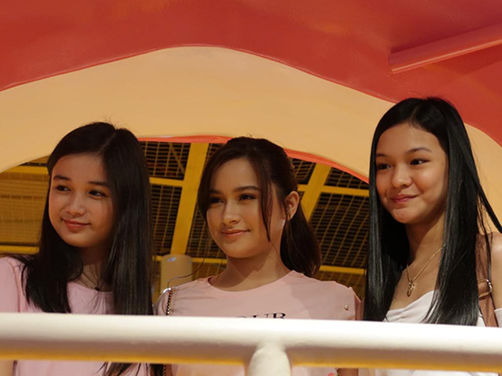 Sofia Pablo, Jillian Ward, at Althea Ablan