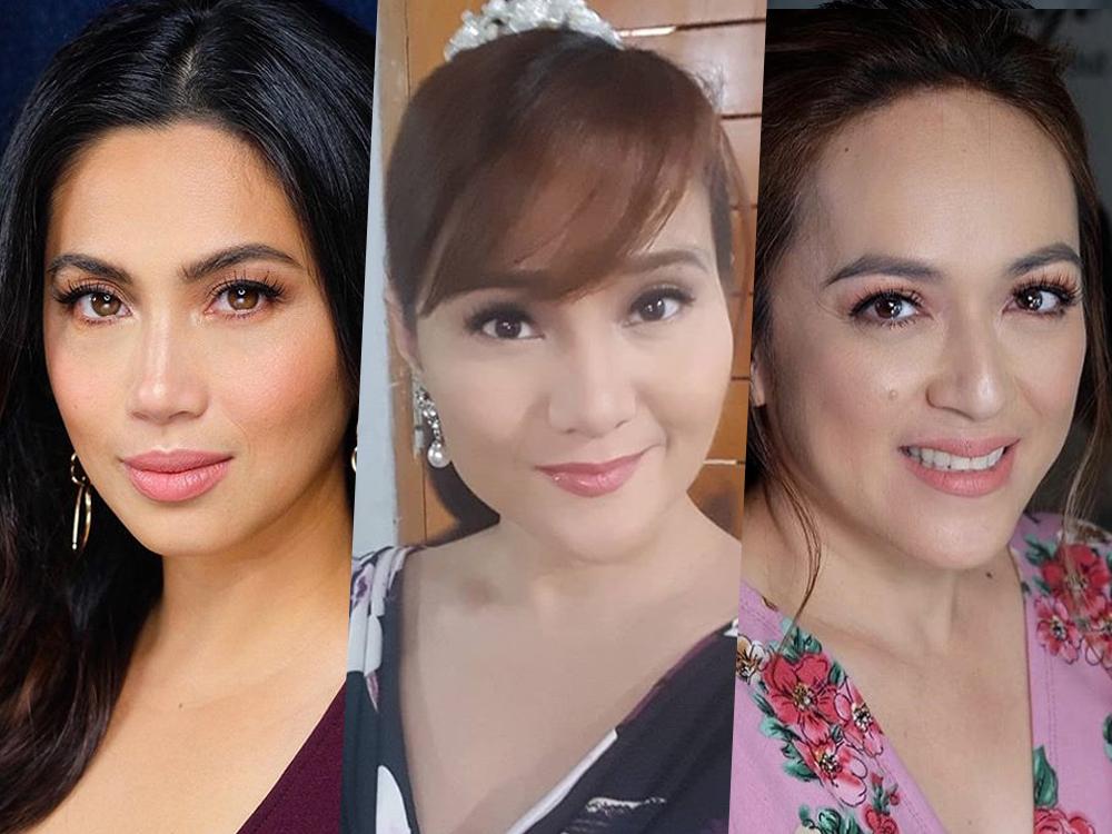 Diana Zubiri, Gladys Reyes at Tina Paner