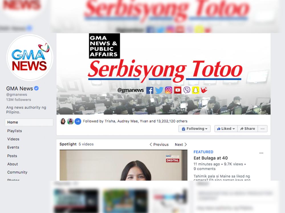 With over 13 million followers and counting, GMA News continues to have a strong presence on Facebook.   