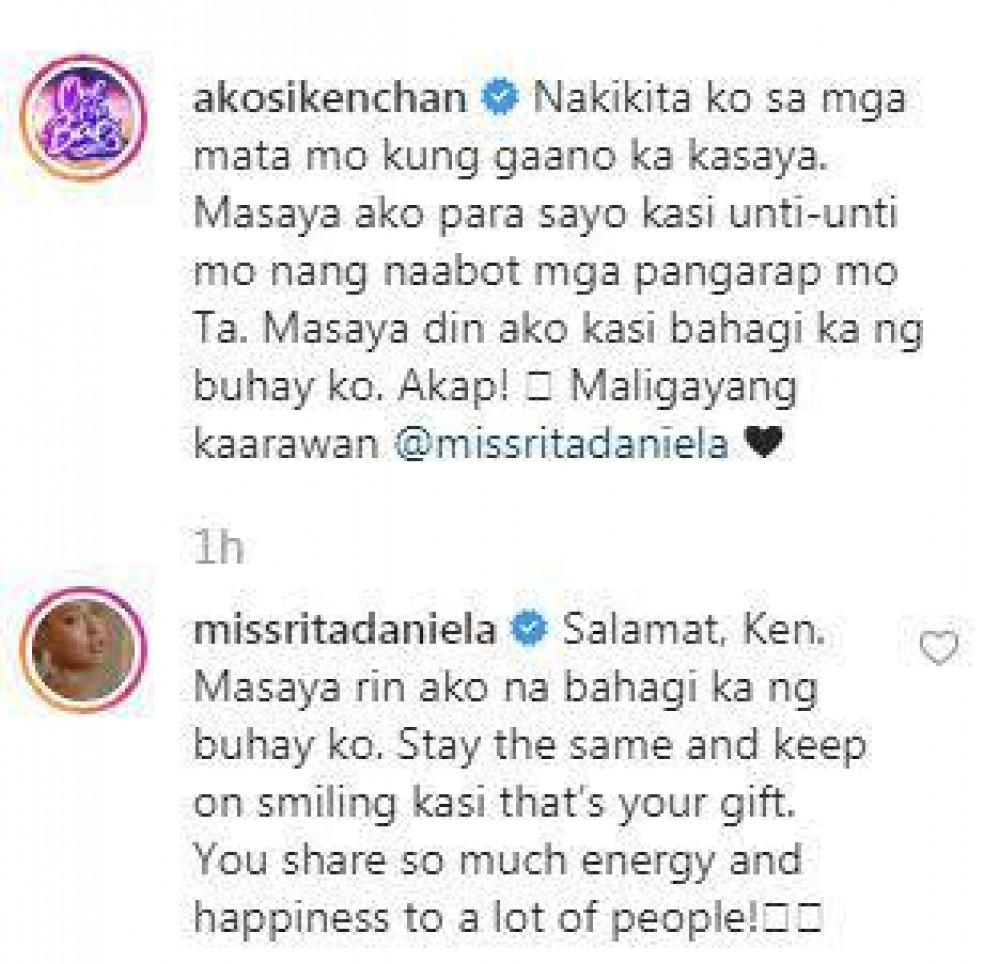 Ken Chan and Rita Daniela