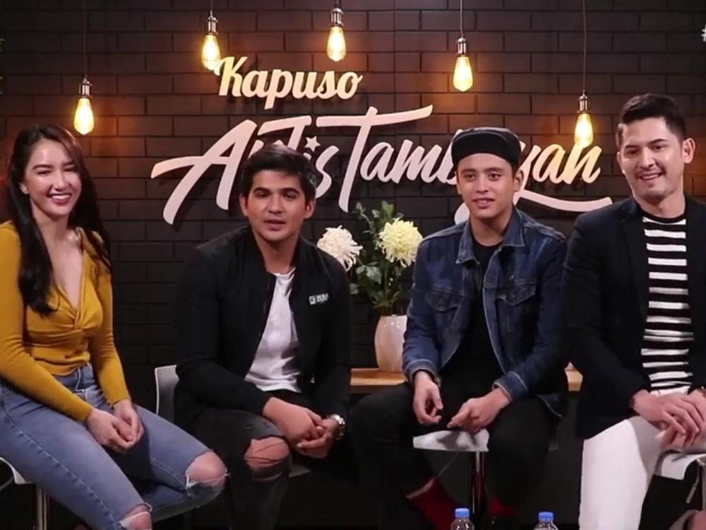 Faye Lorenzo, Phytos Ramirez, Kelvin Miranda, at Ahron Villena