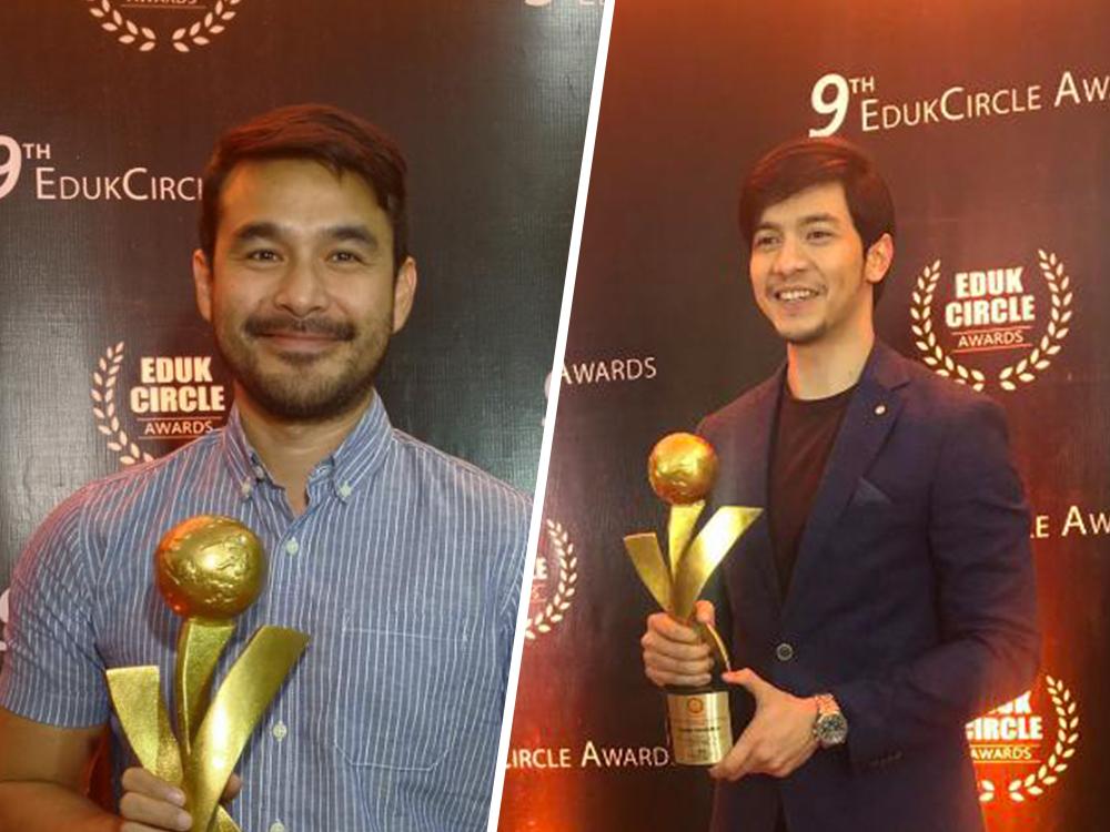Atom Araullo at Alden Richards