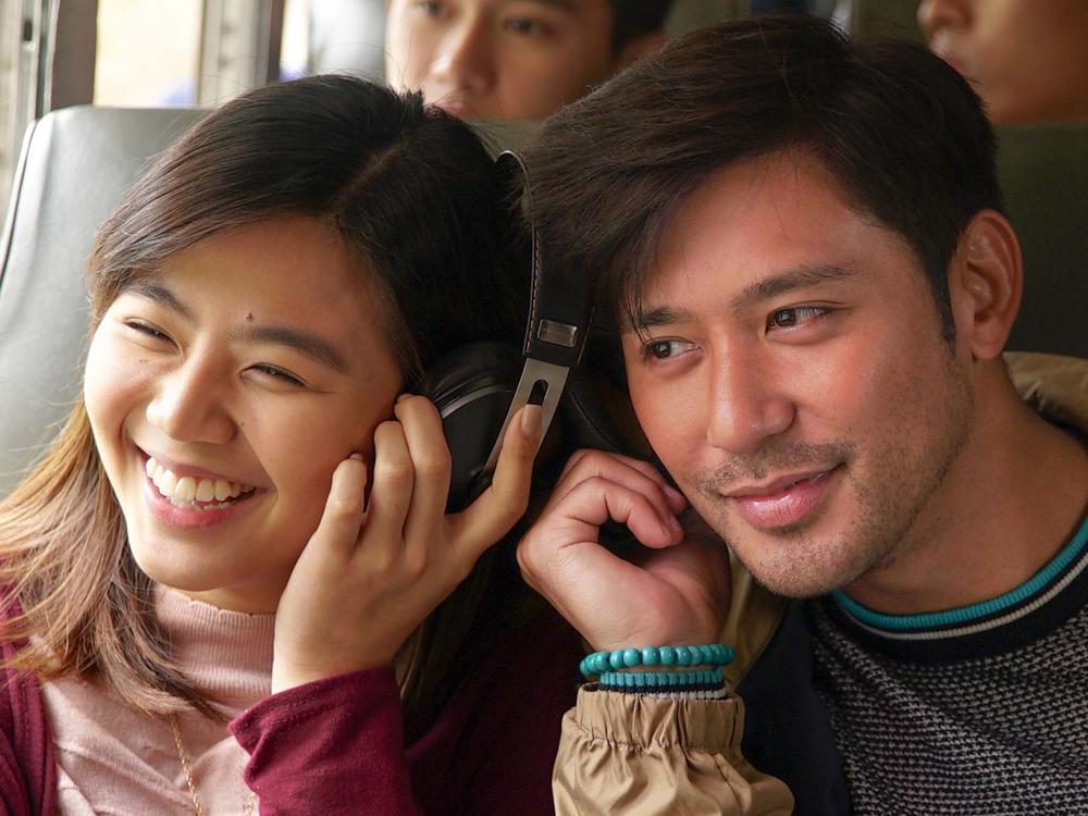 Miles Ocampo and Rocco Nacino