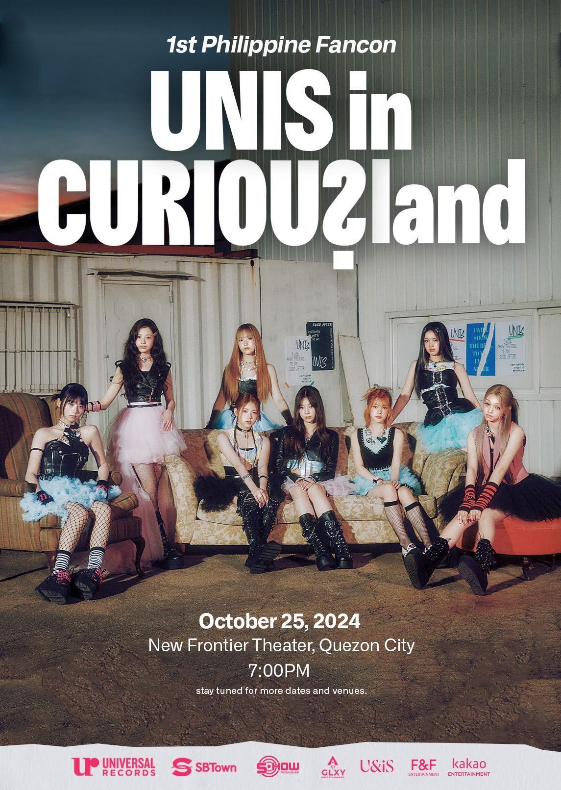 UNIS Announce First Philippine Fancon 'UNIS In CURIOUSland' With Stops ...