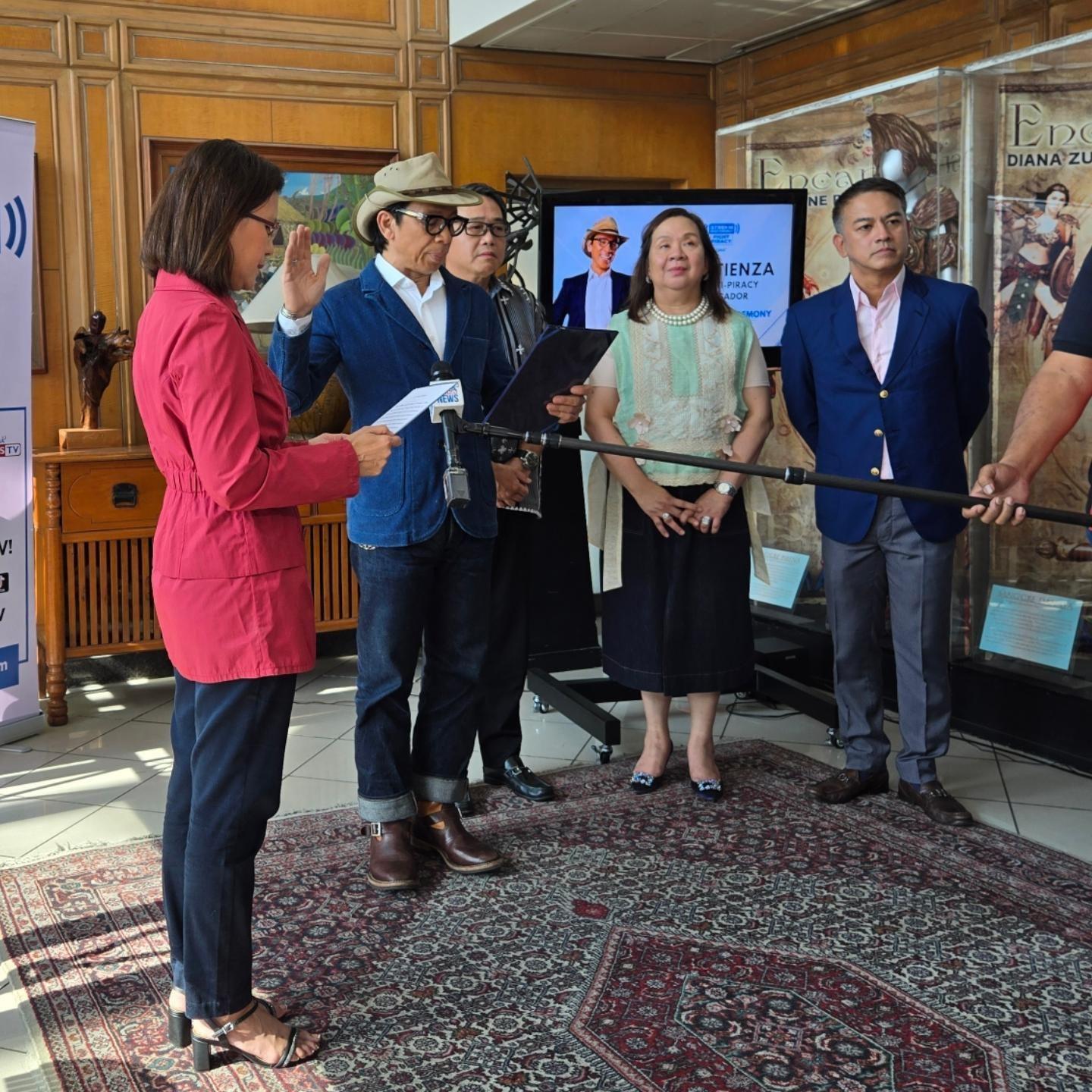 Kuya Kim as GMA Network anti piracy ambassador