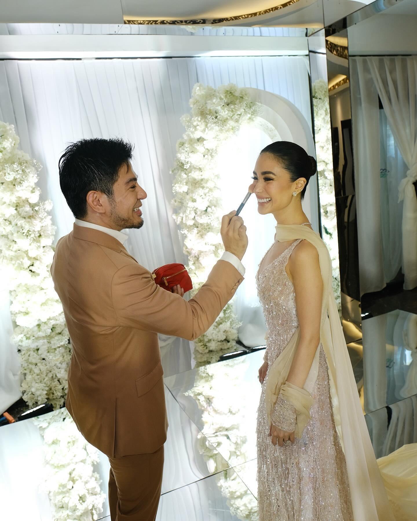 Albert Kurniawan and Heart Evangelista