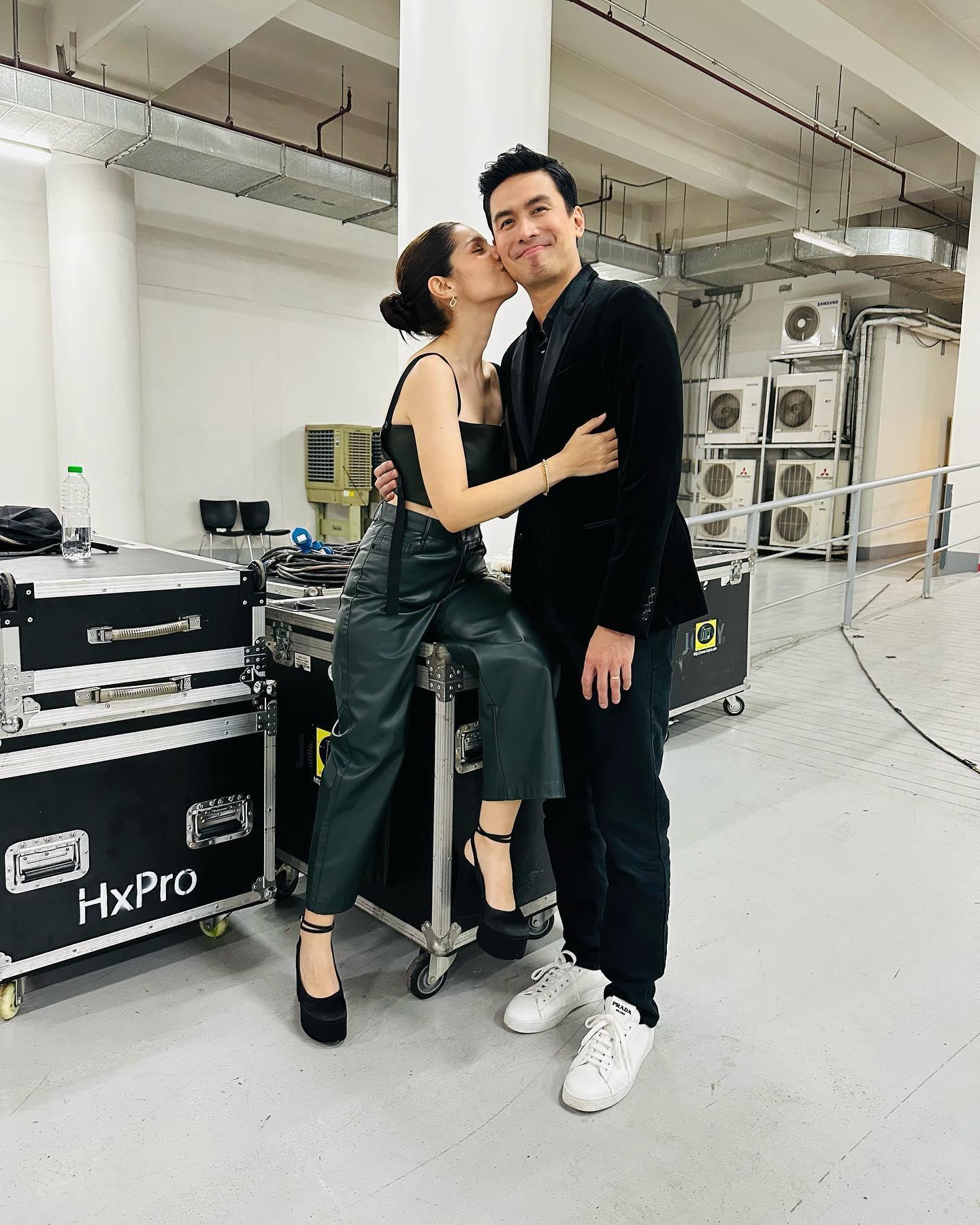 Kat Ramnani and Christian Bautista