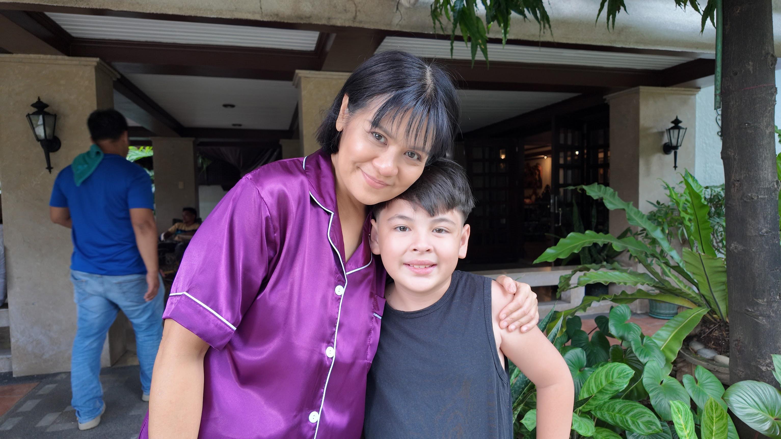 Euwenn Mikael and Candy Pangilinan