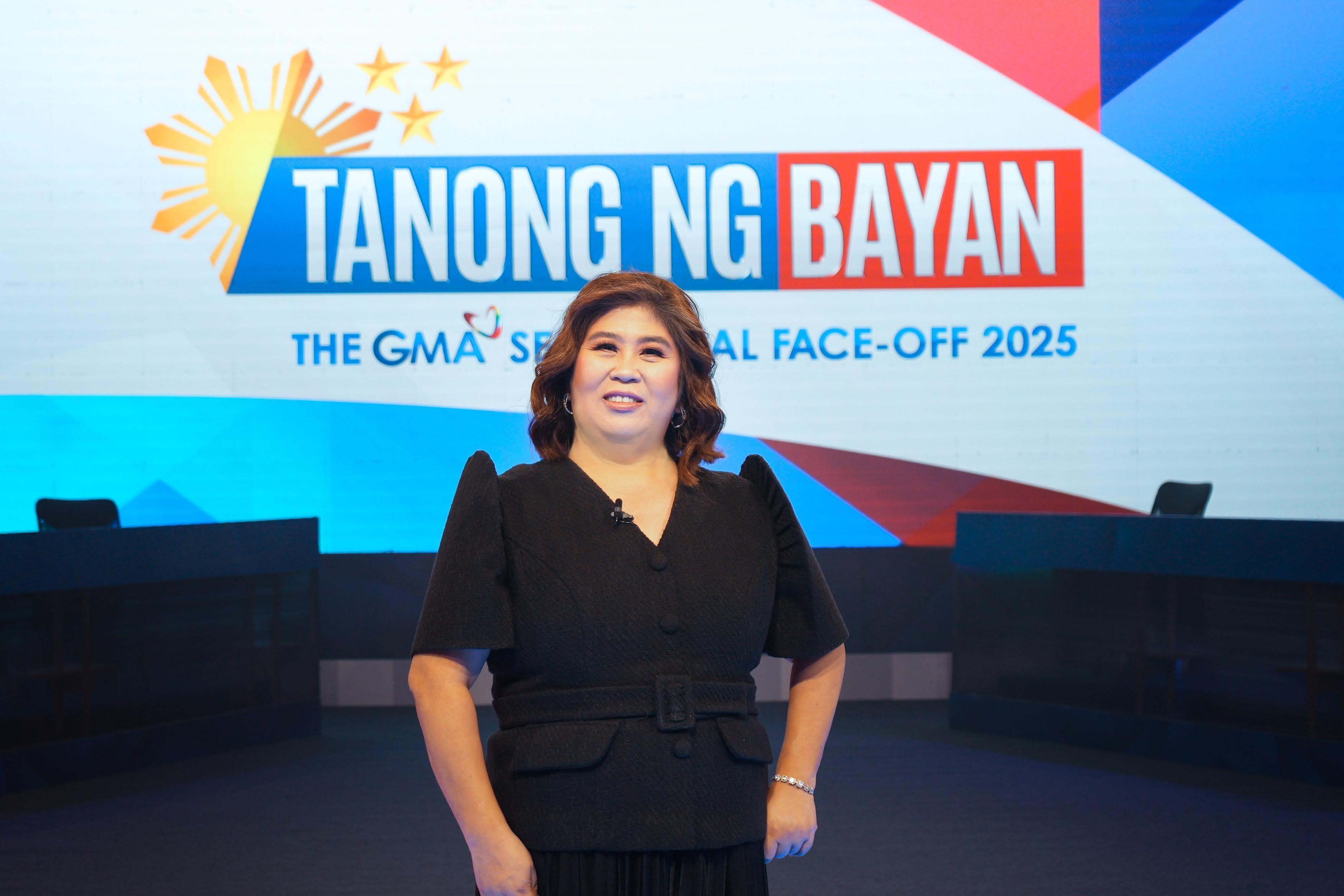 GMA Network's 'Tanong ng Bayan The GMA Senatorial FaceOff 2025' airs Gma News February 19 2025 Eclipse