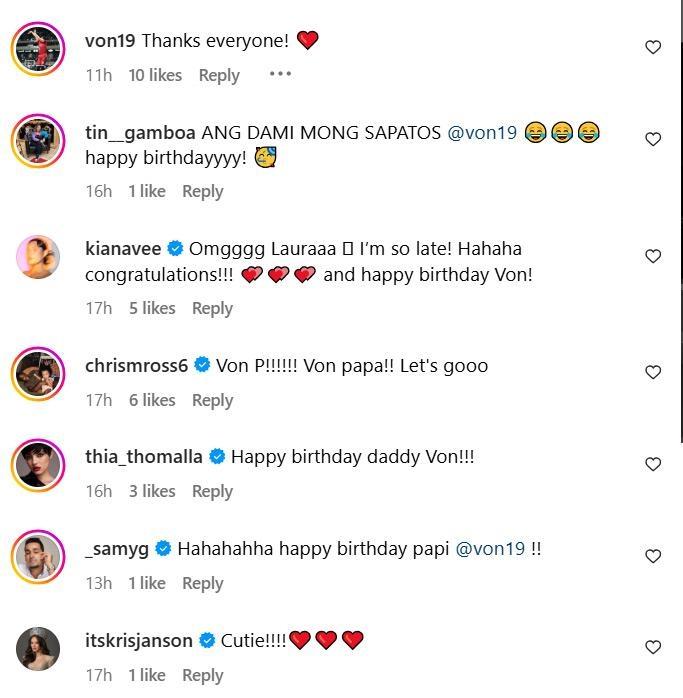 Celebs greet Von Pessumalon his birthday