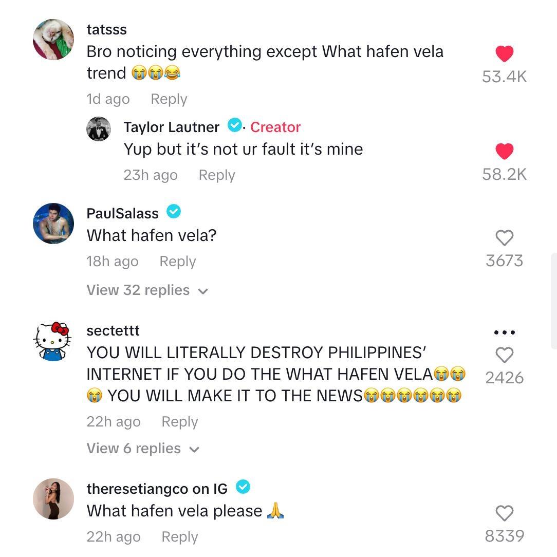 Comments on Taylor Lautner