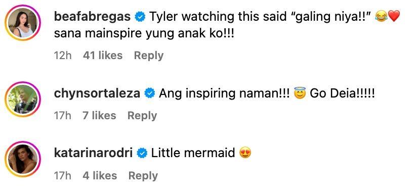 comments on iza calzado s instagram post