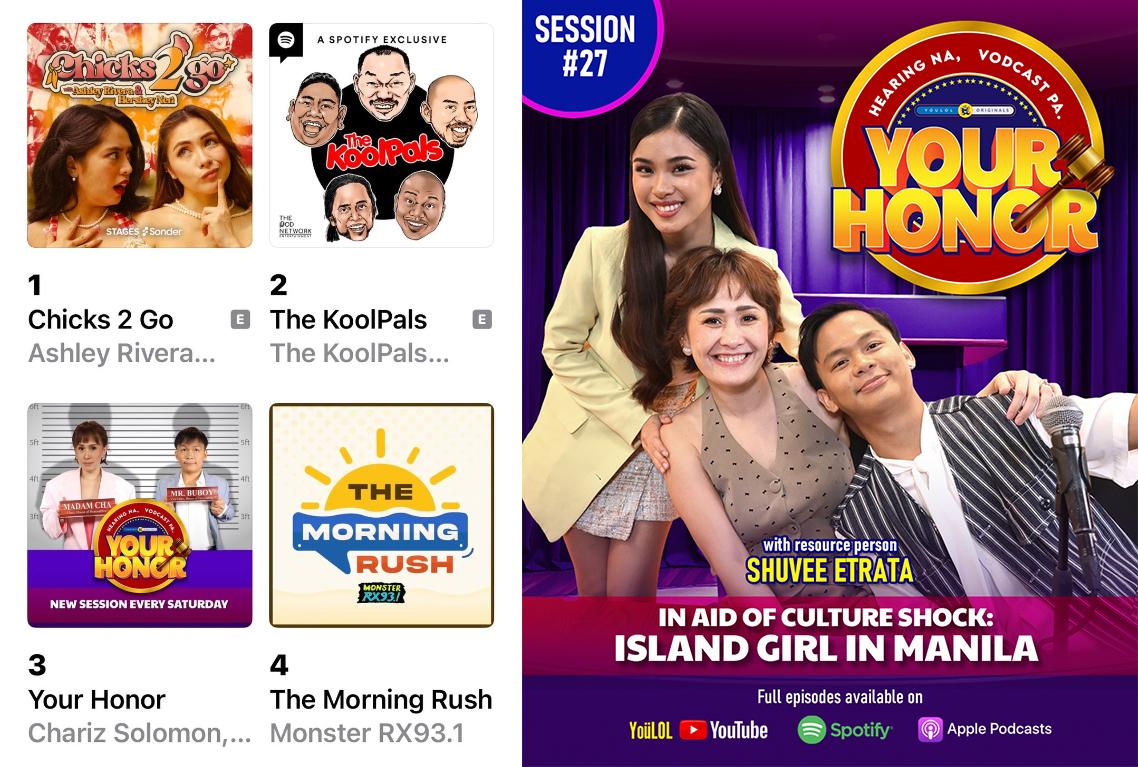 Shuvee Etrata guest celebrity on Your Honor